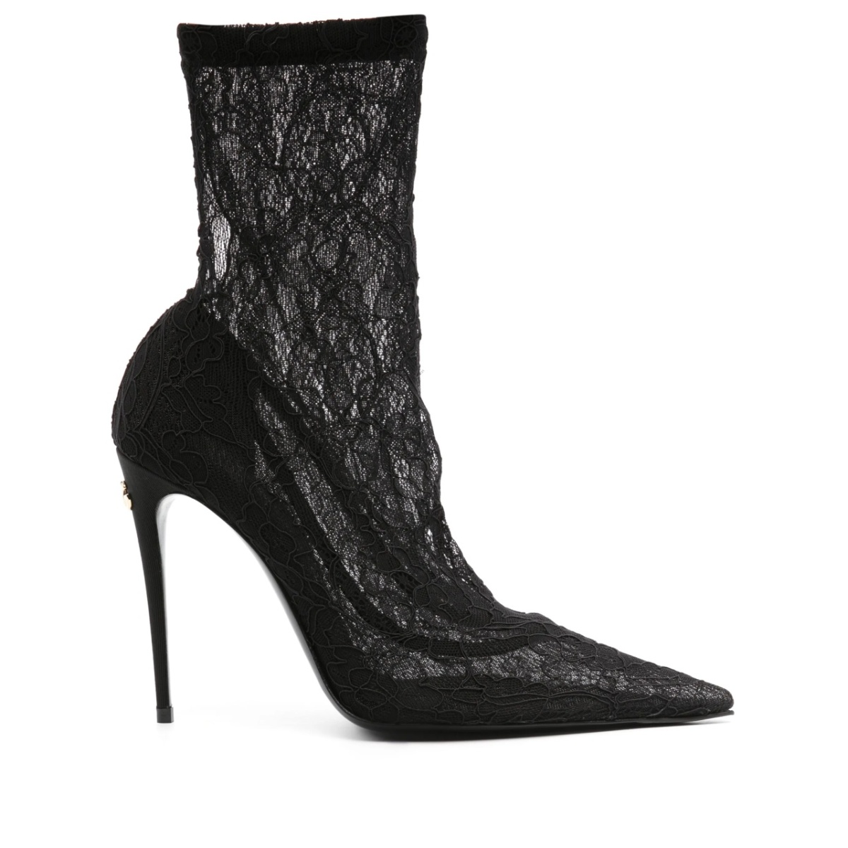 110mm corded-lace boots
