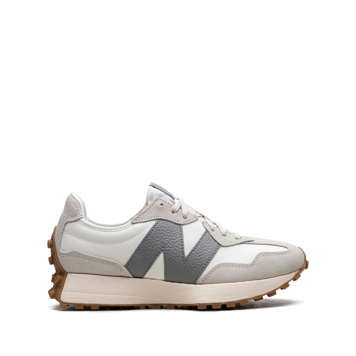 327 "Moonbeam/Shadow Grey" sneakers