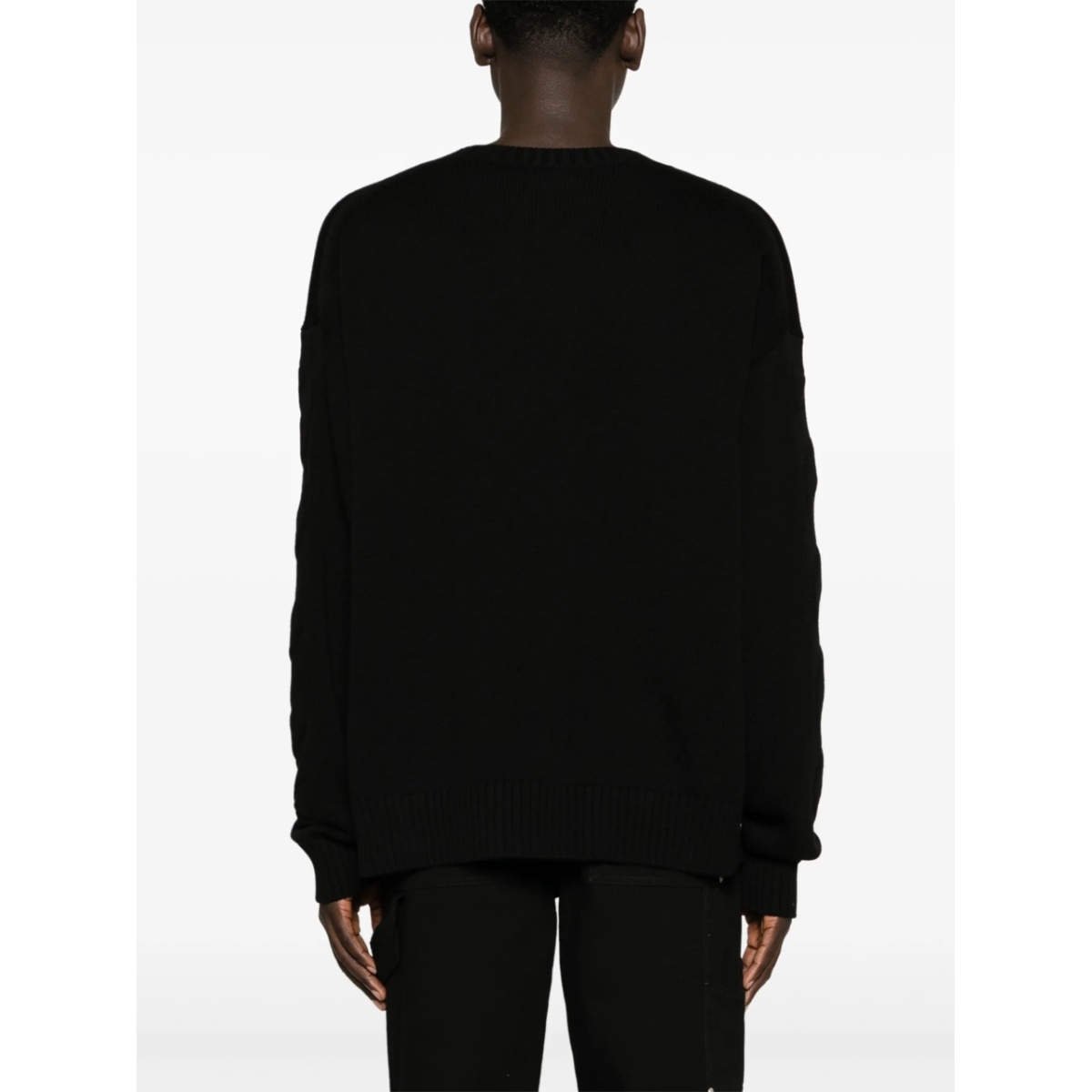 3D Diag ribbed-knit jumper - Img 4