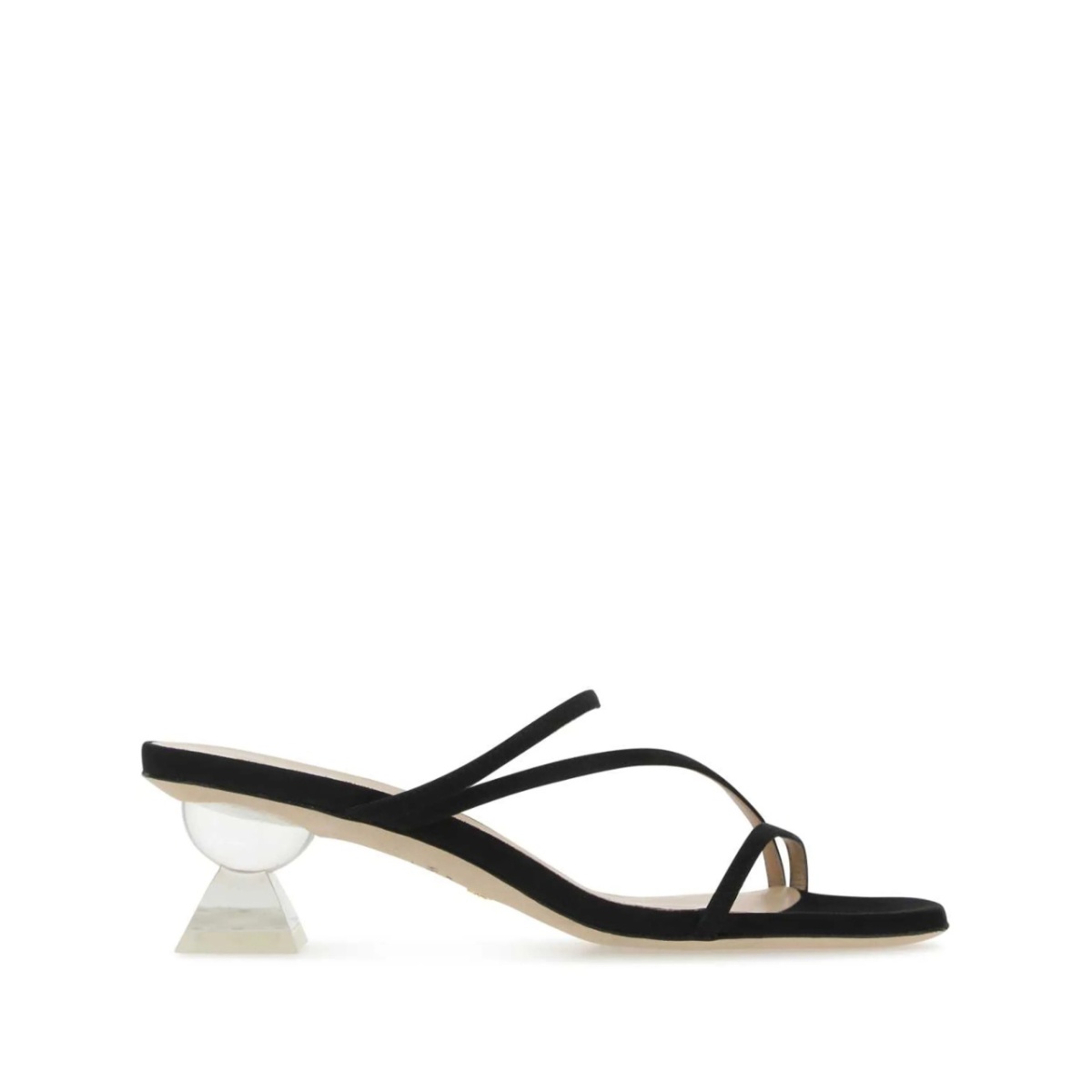 50mm Lucite Sculpt mules