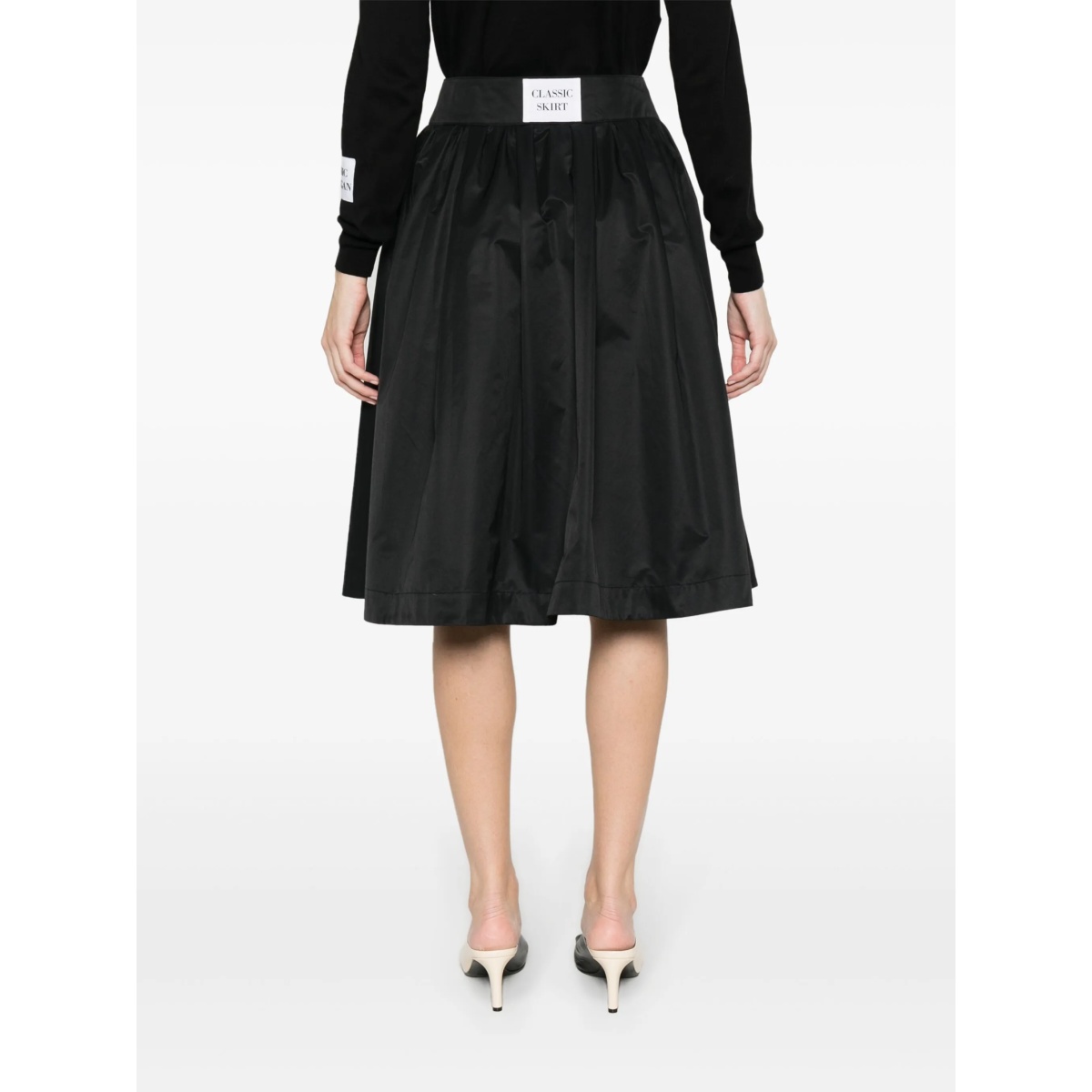 A-line pleated midi skirt - Img 4
