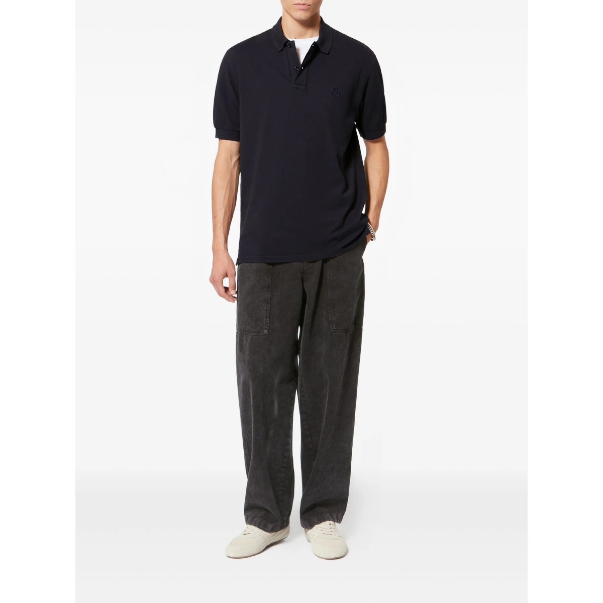 Afko embroidered polo shirt - Img 2