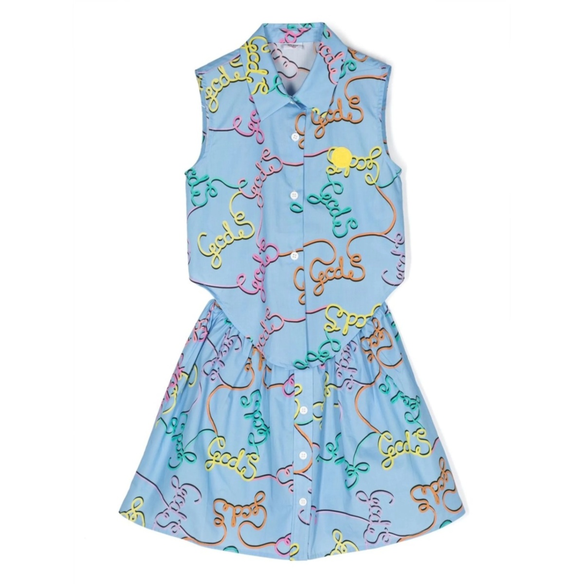 all-over logo-print set