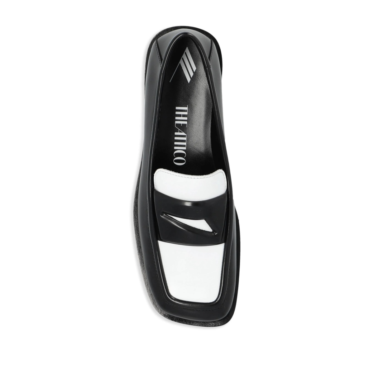 Amanda two-tone leather loafers - Img 4