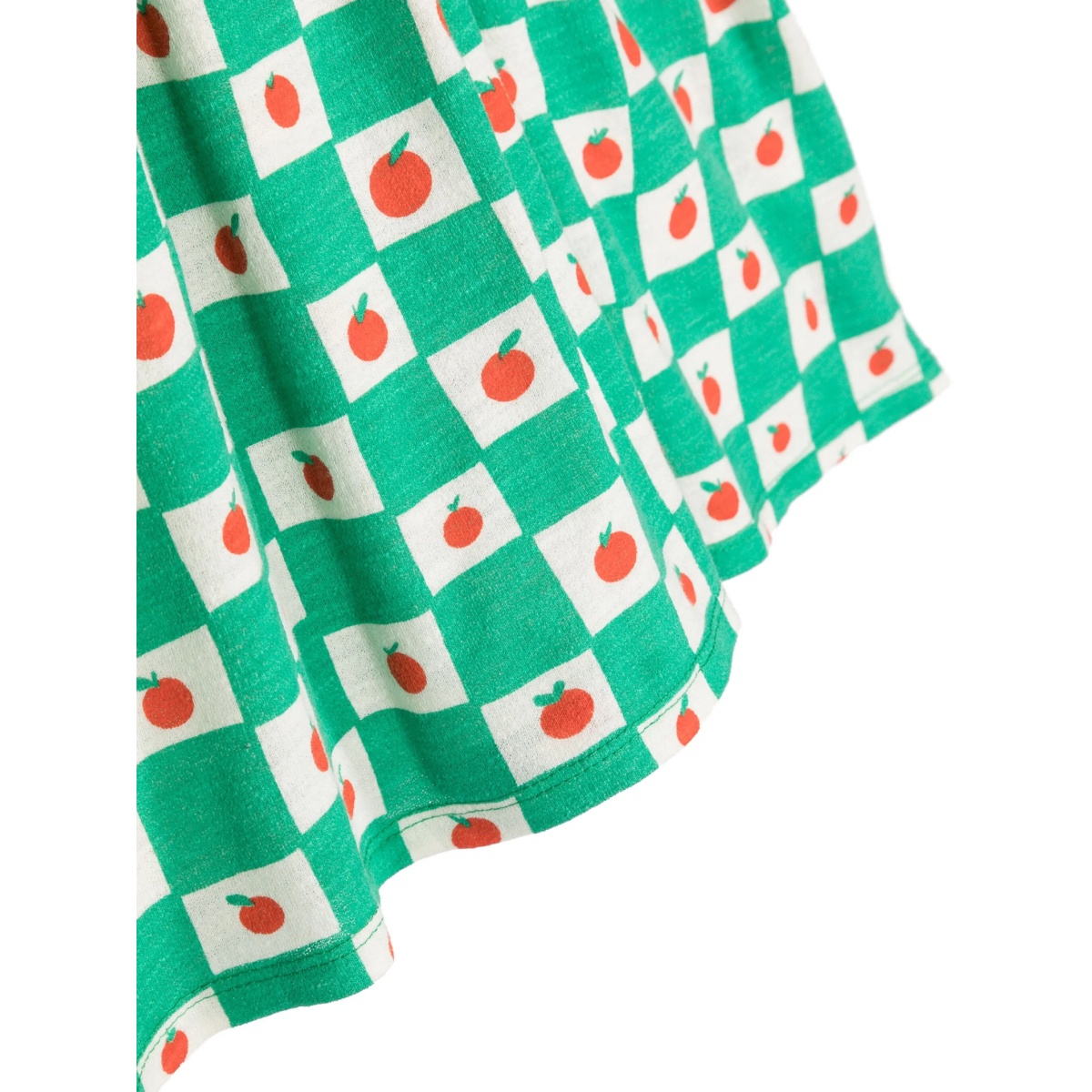apple-print mini dress - Img 3