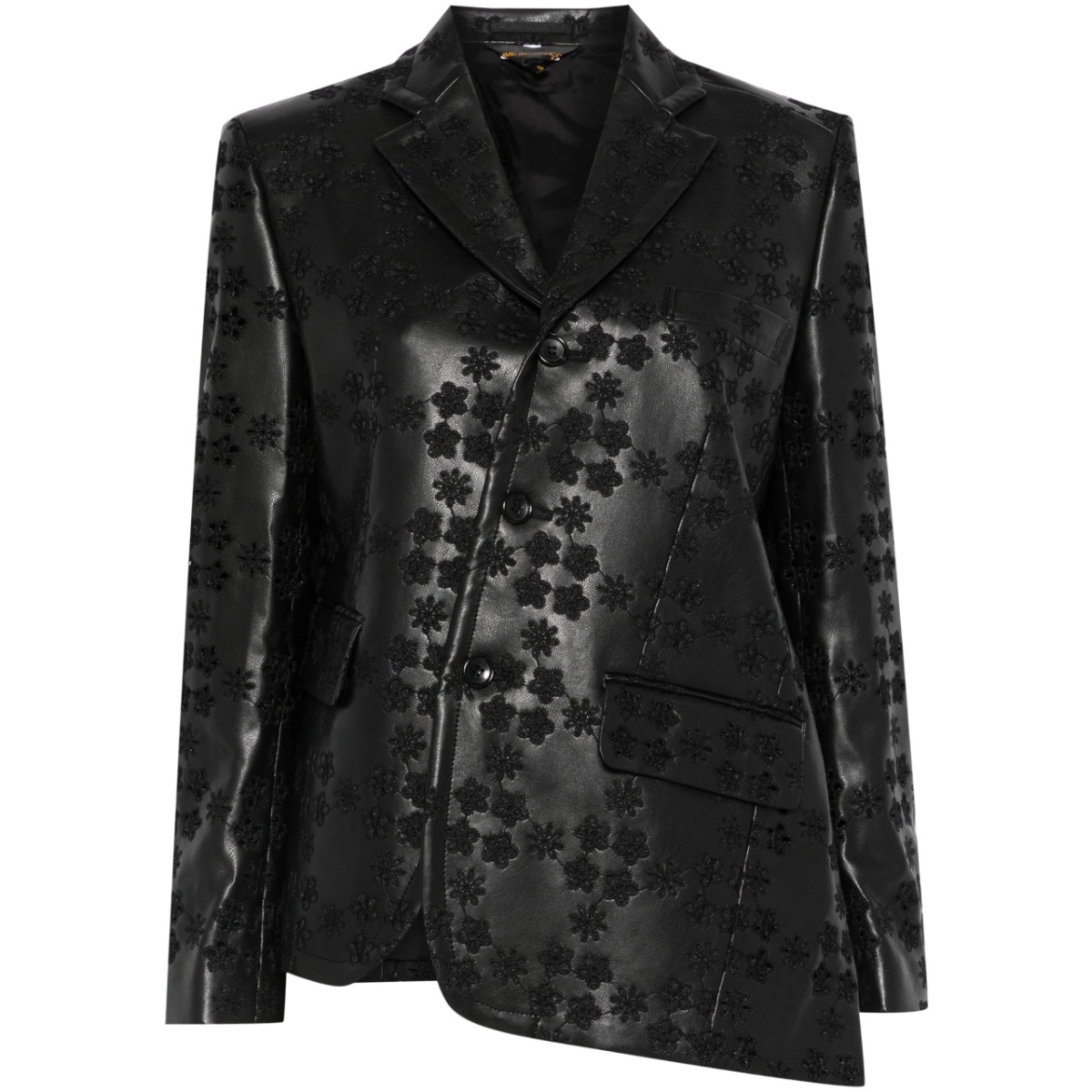 asymmetric blazer