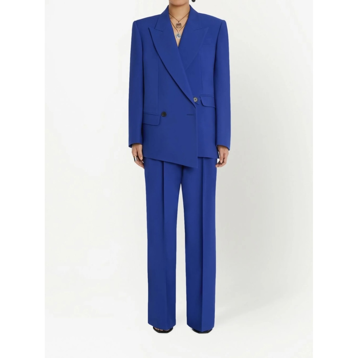 asymmetric double-breasted blazer - Img 2