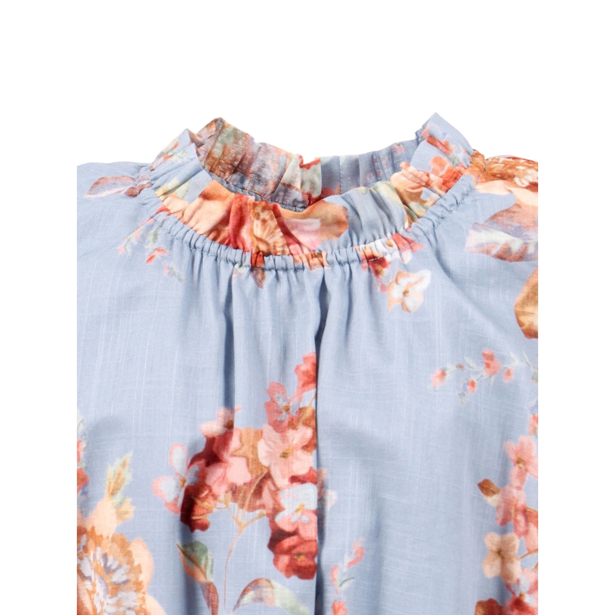Awaken floral-print ruffled dress - Img 3