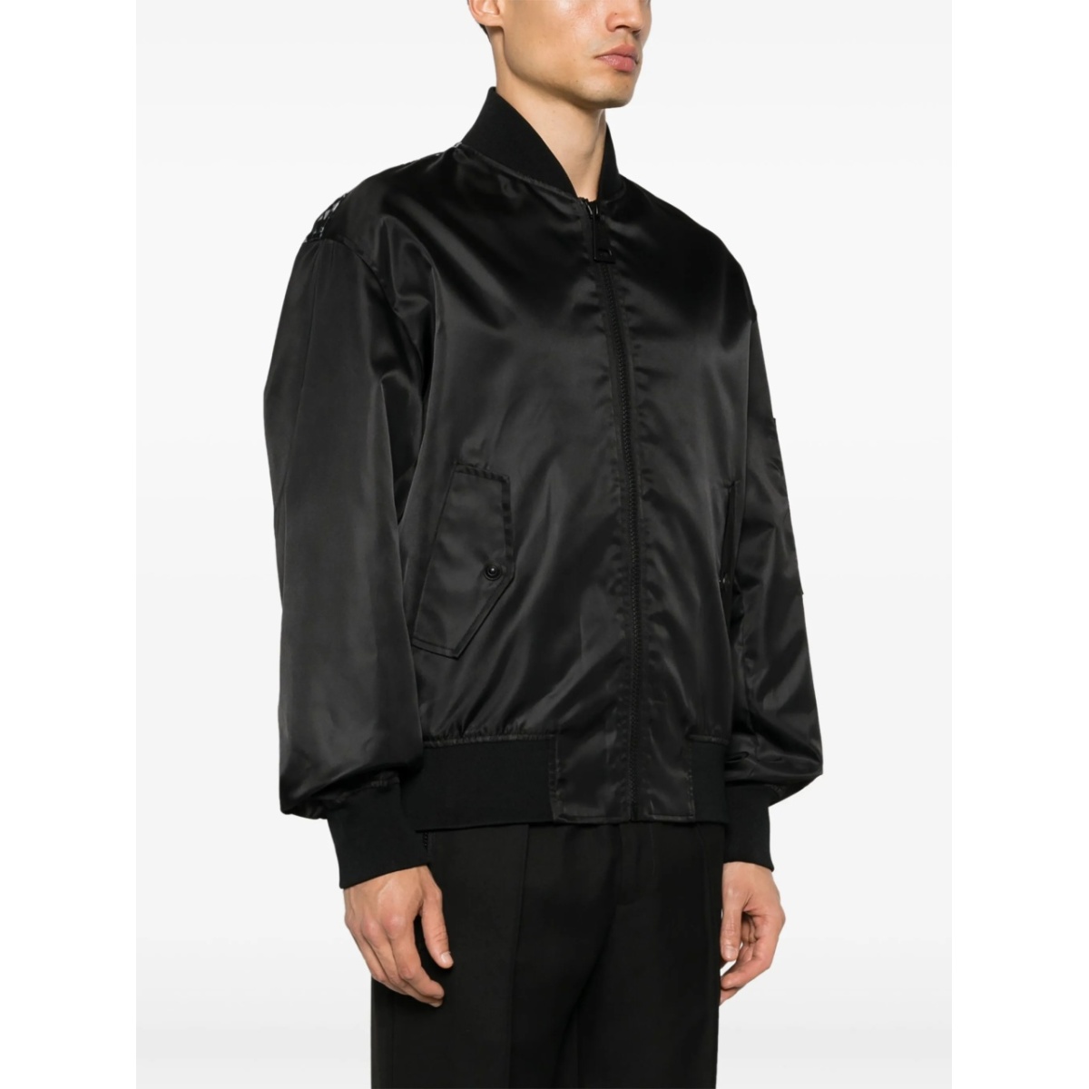 baroque-print bomber jacket - Img 4