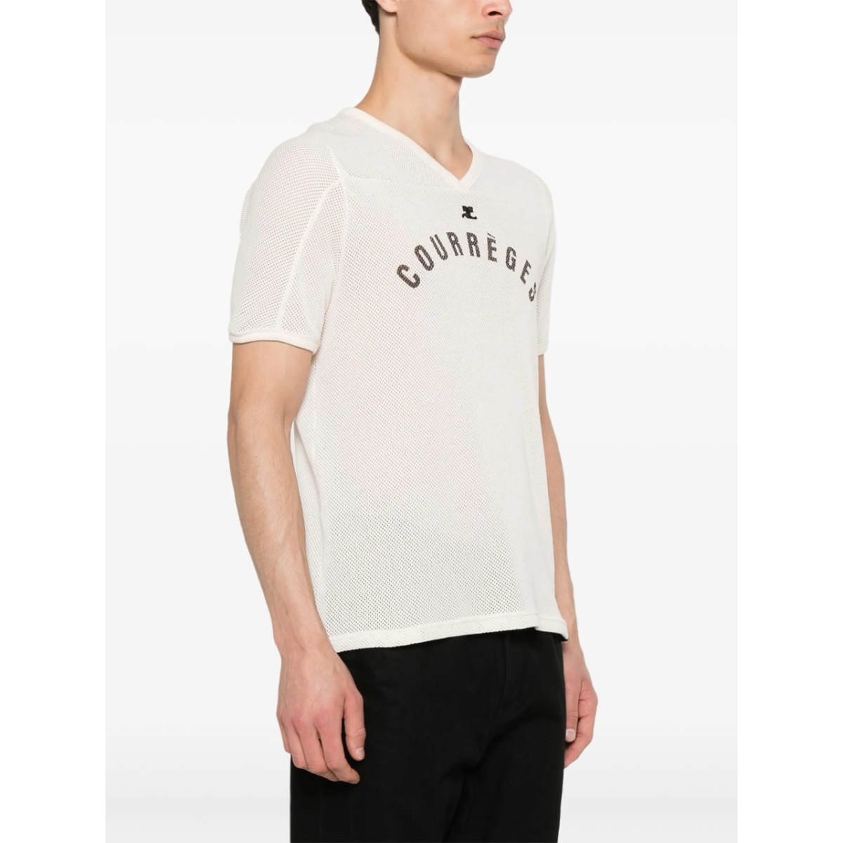 Baseball printed mesh T-shirt - Img 3
