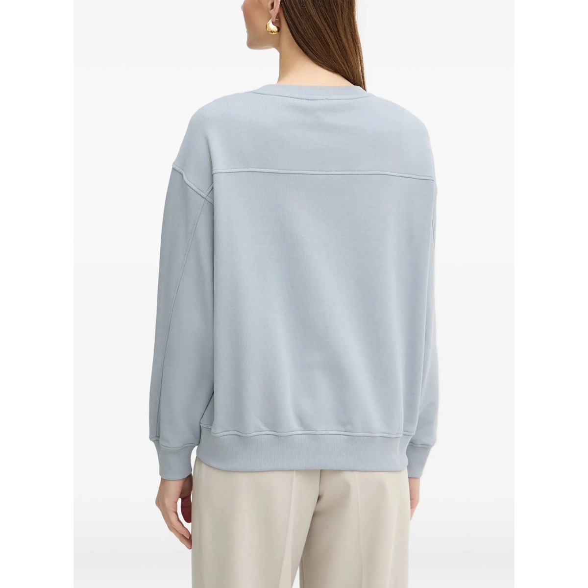 bead-embellished sweatshirt - Img 3