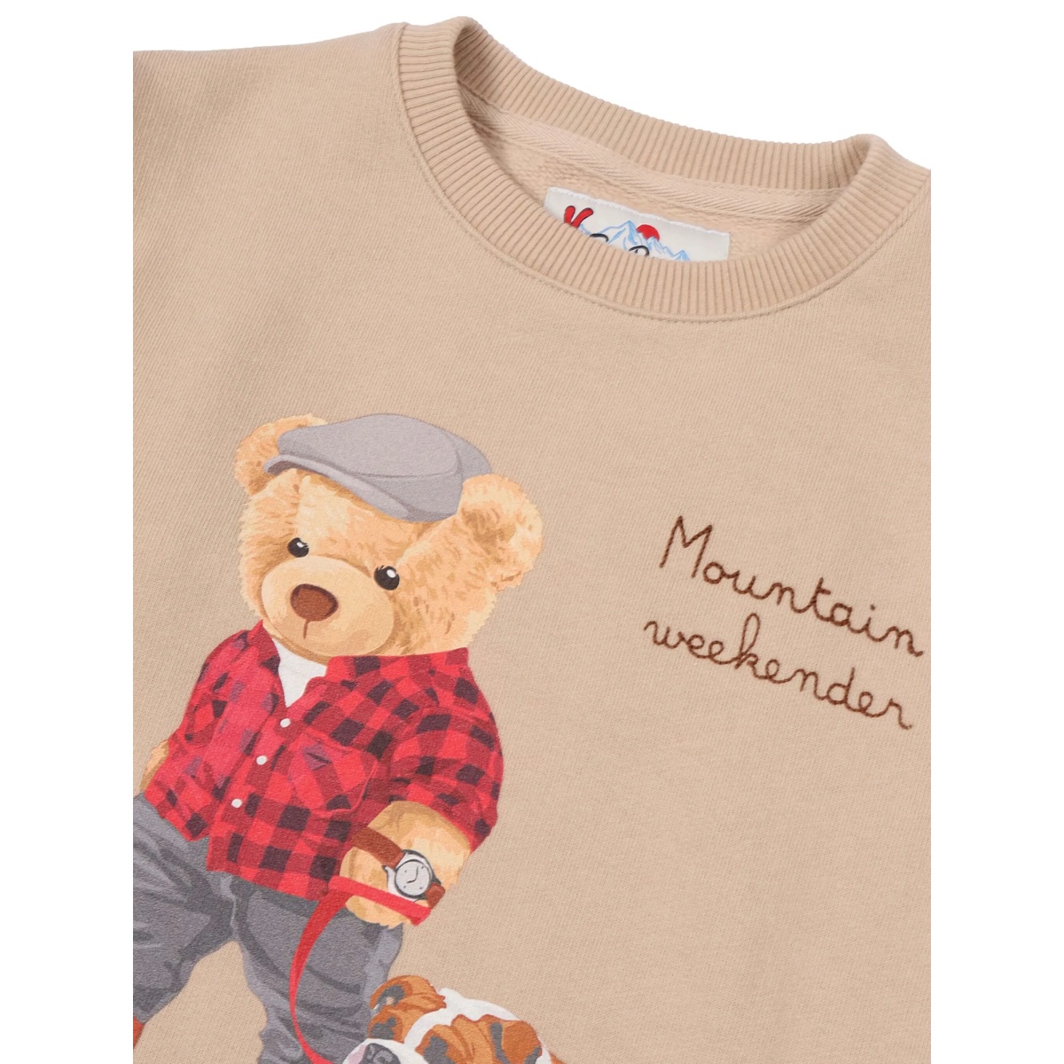 bear graphic sweatshirt - Img 3