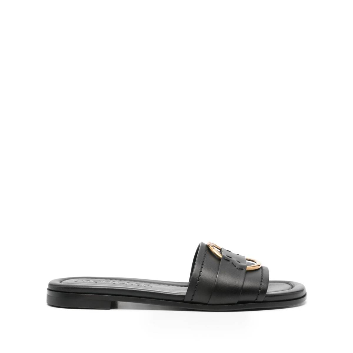 Bell leather slides