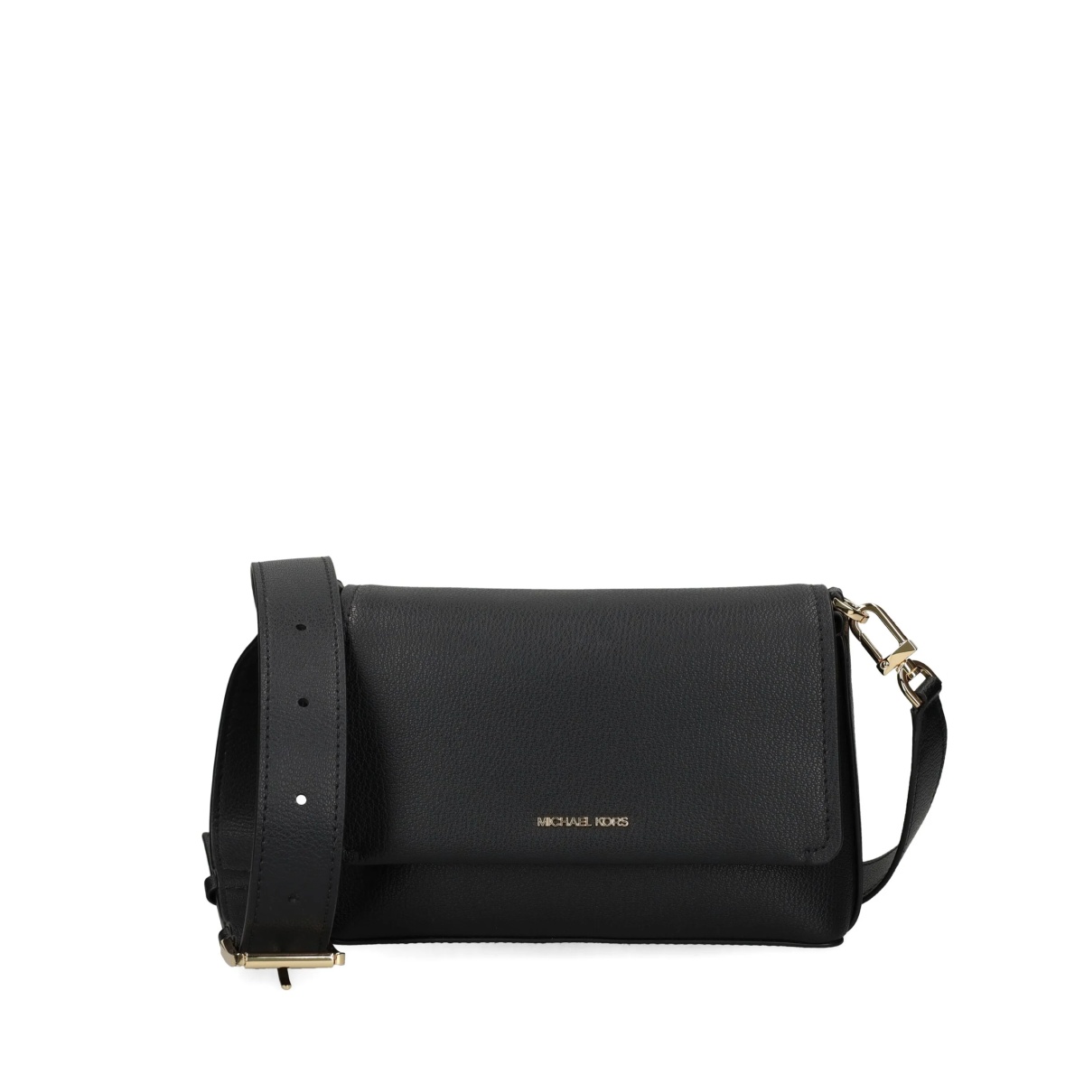belted flap bag