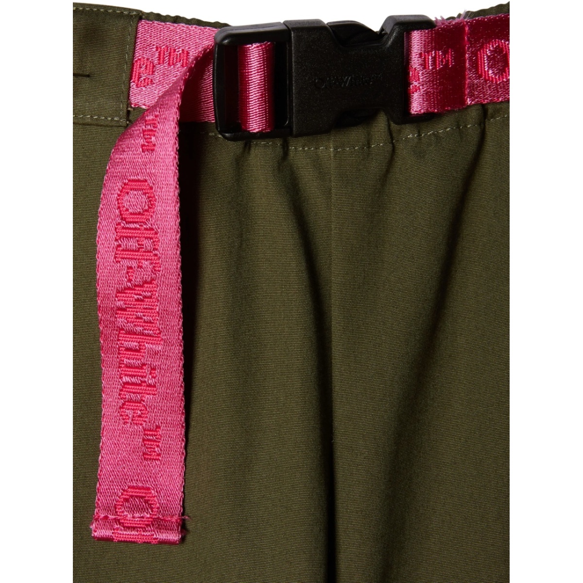 Bookish logo-belt cargo trousers - Img 3
