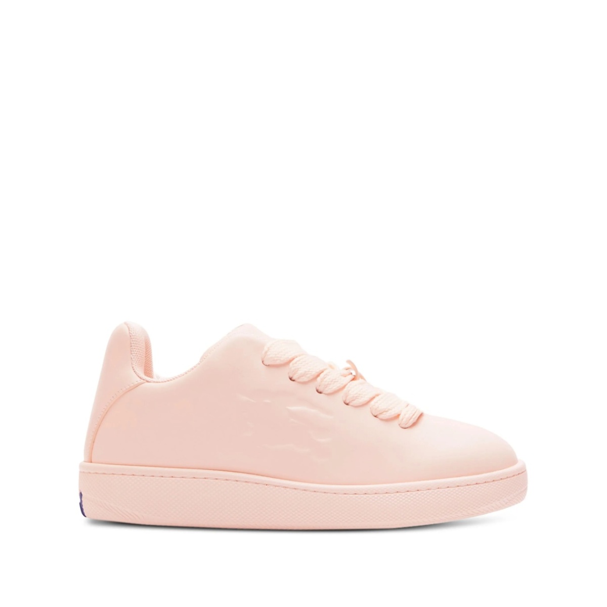 Box leather sneakers