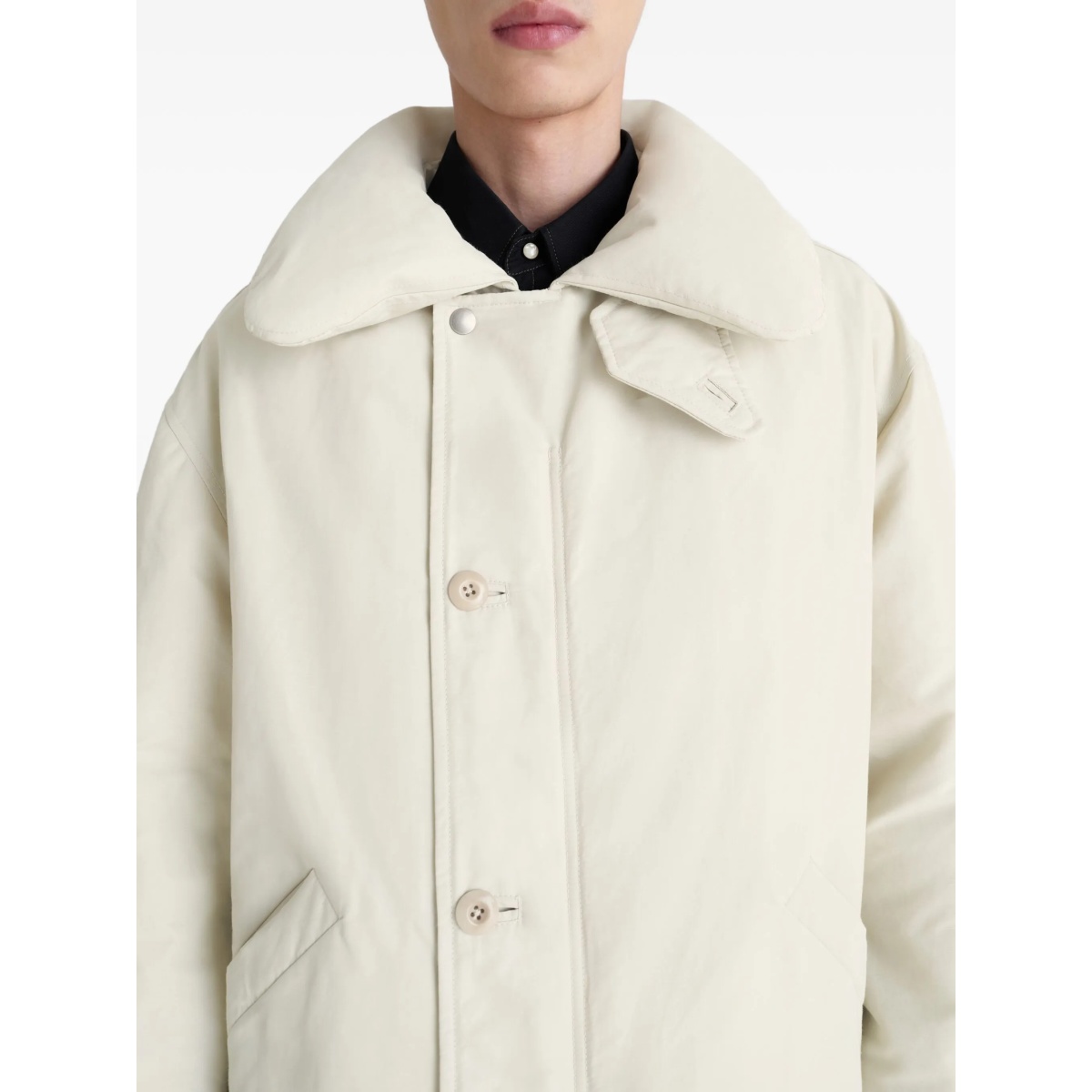 bubble-collar puffer jacket - Img 5