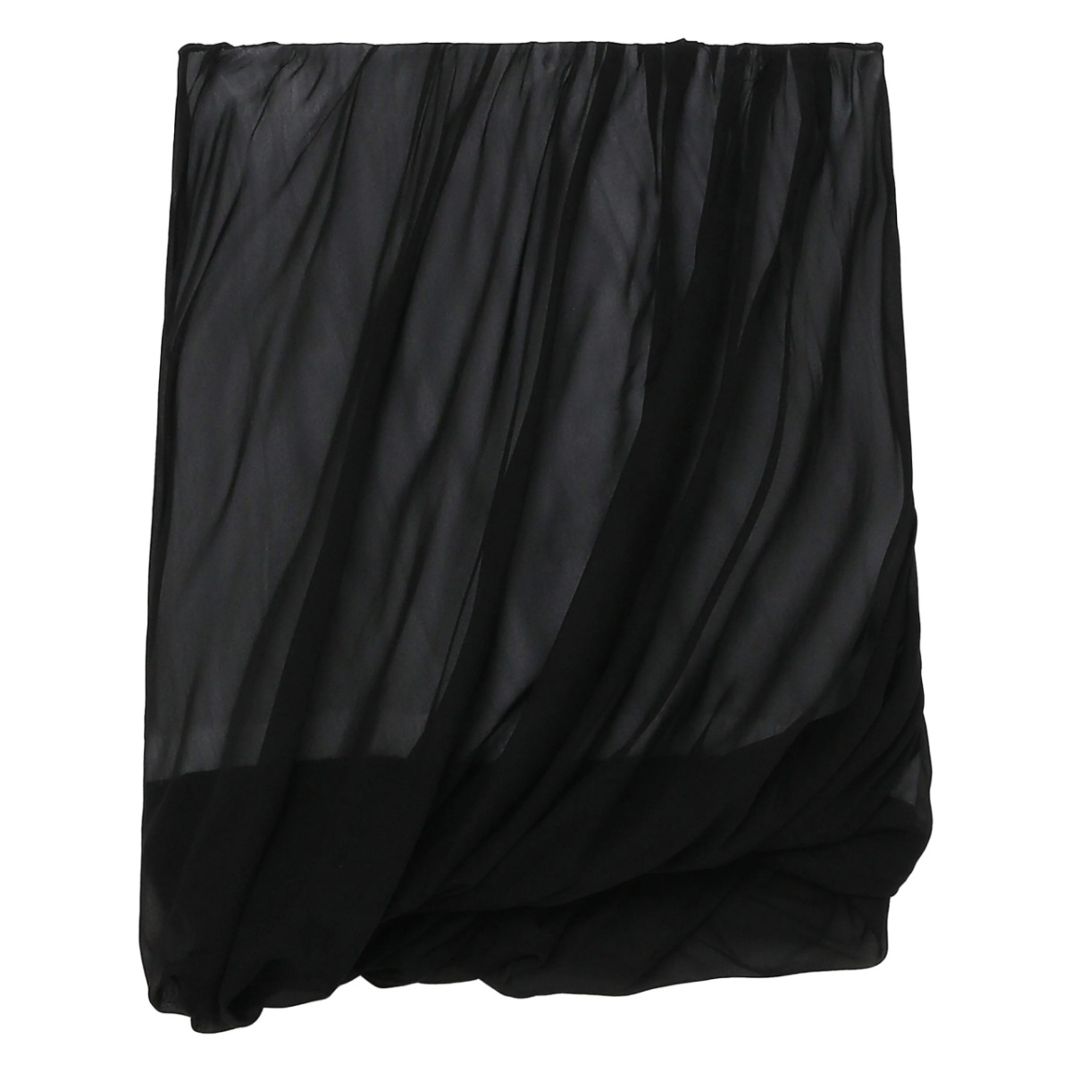 Bubble gathered miniskirt