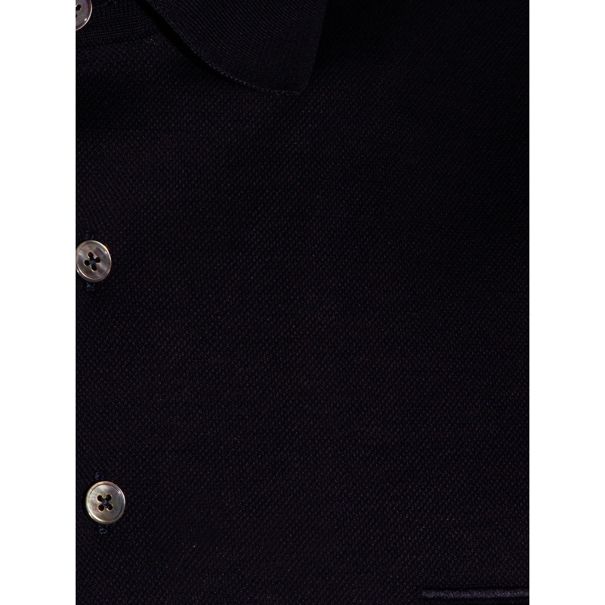 button cotton polo shirt - Img 4
