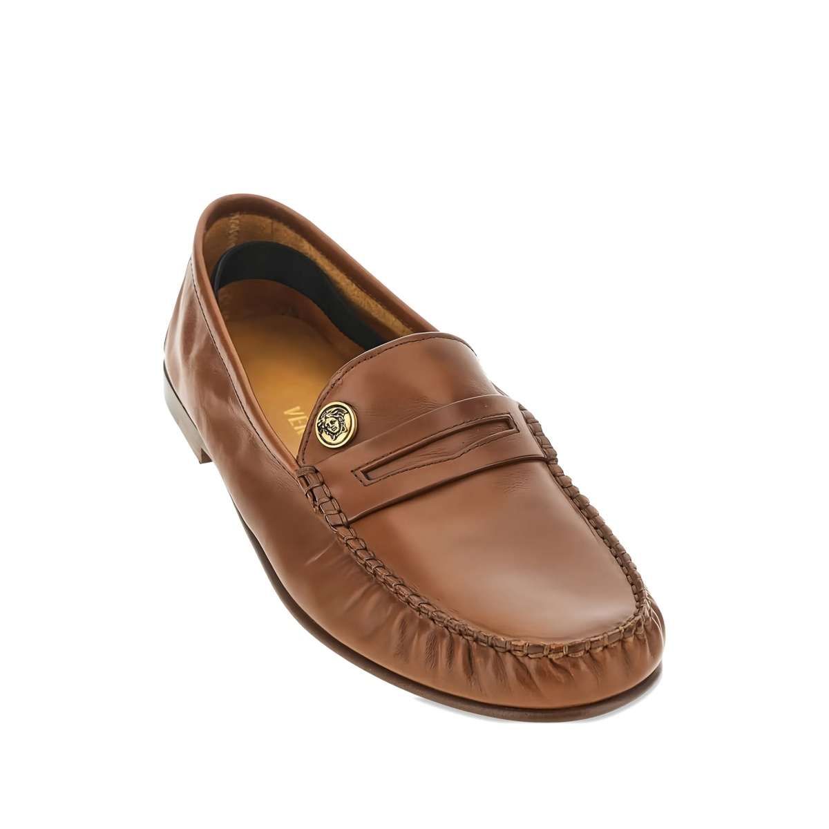 button-detail loafers - Img 2