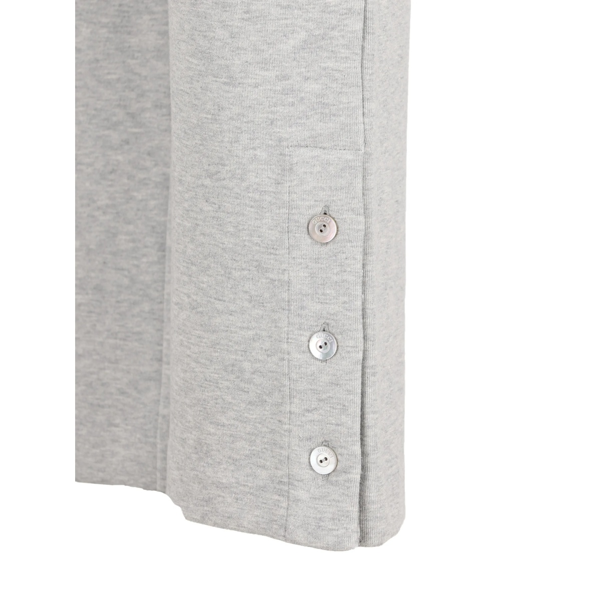 button-detail track pants - Img 3