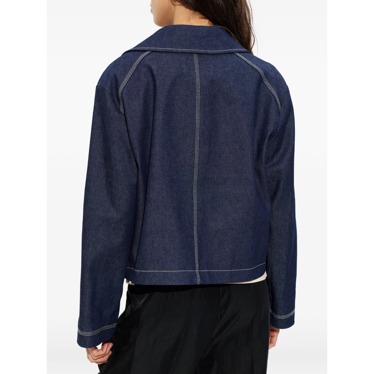 buttoned cotton jacket - Img 4