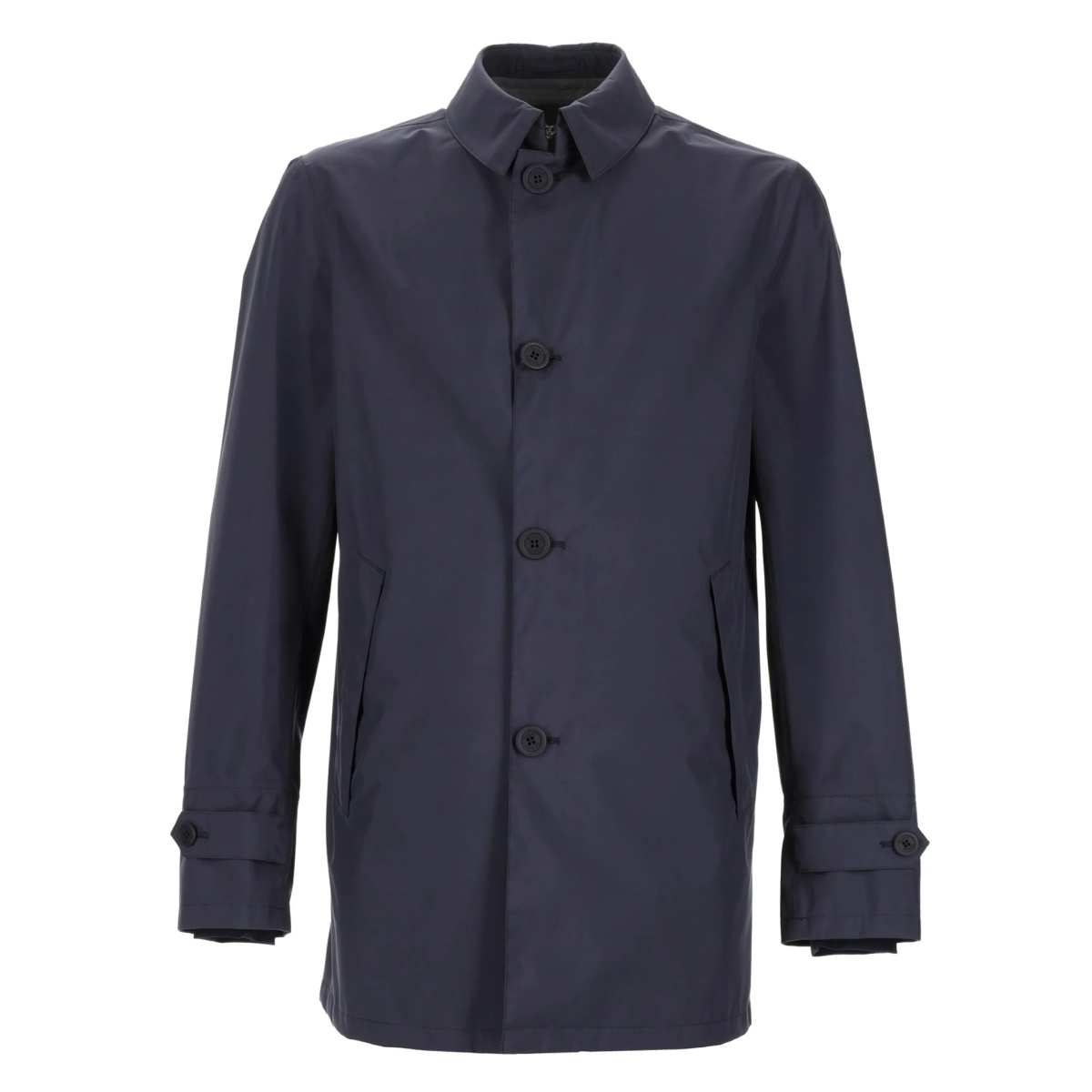 buttoned trench coat - Img 2