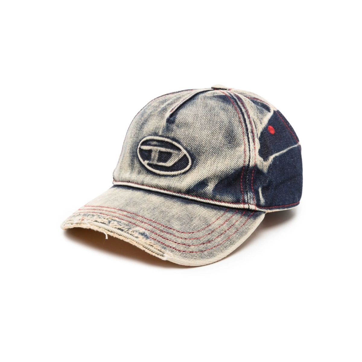 C-Seymon distressed denim cap