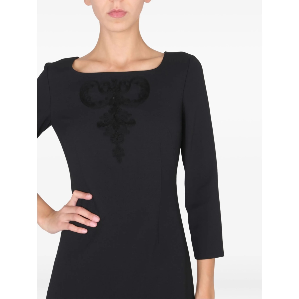 Cady appliqué mini dress - Img 2