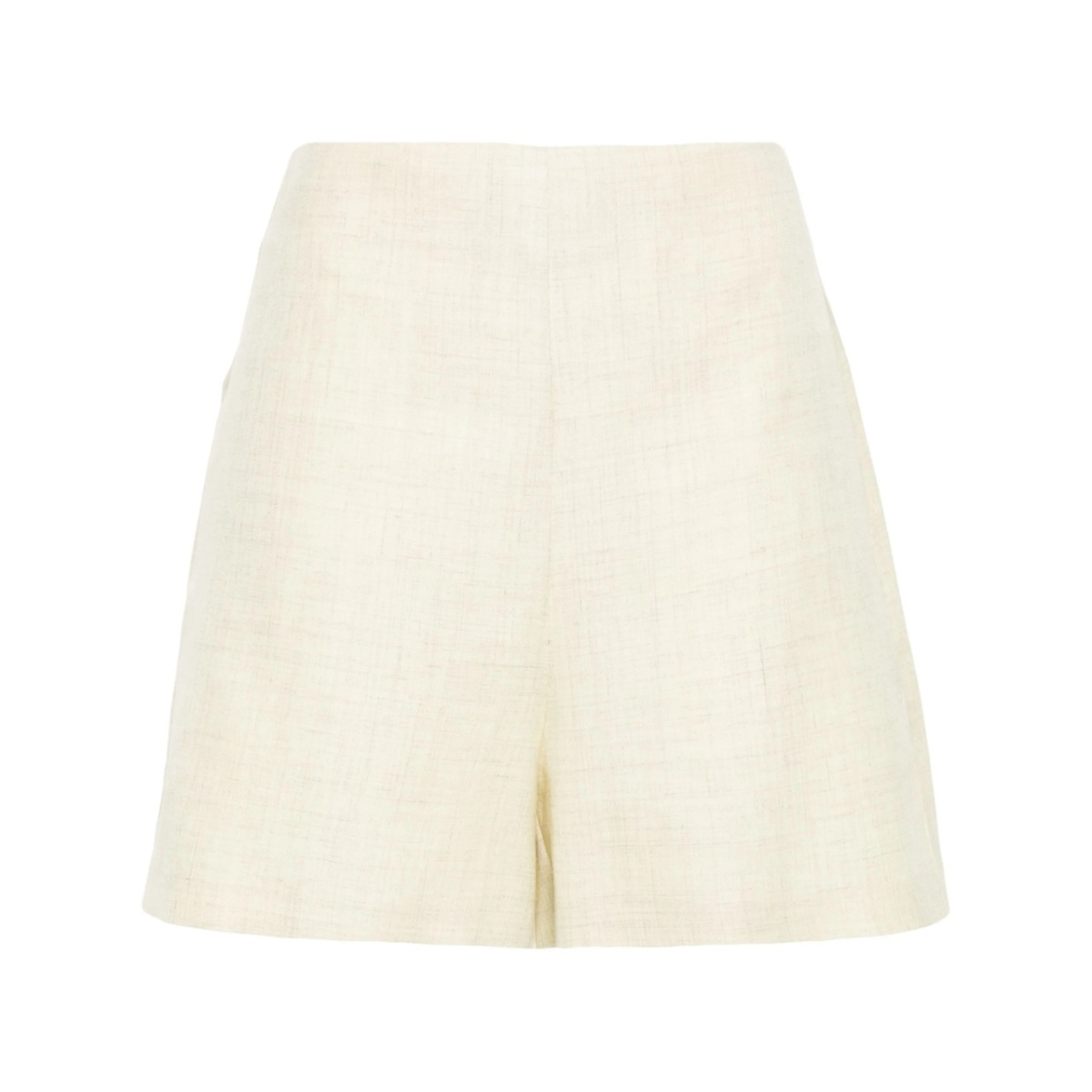 chambray tailored shorts