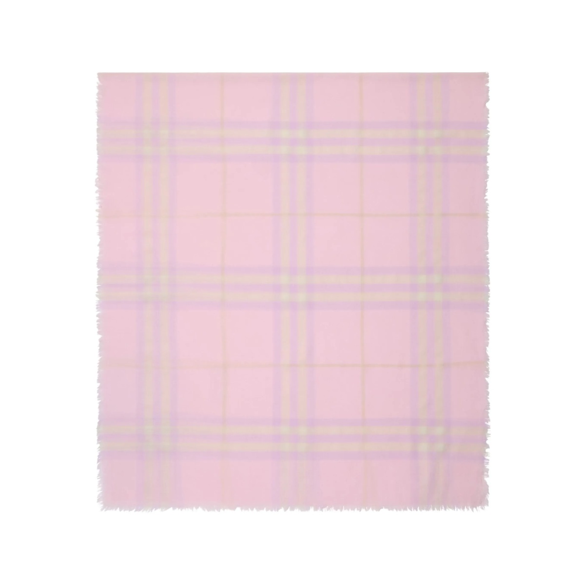 check wool scarf