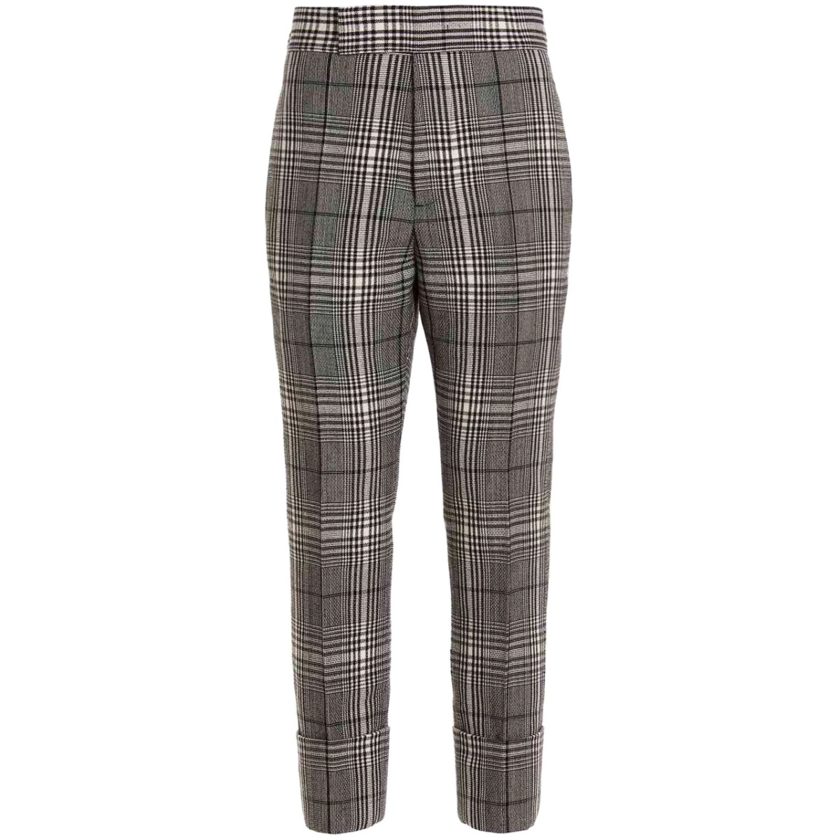 checked trousers