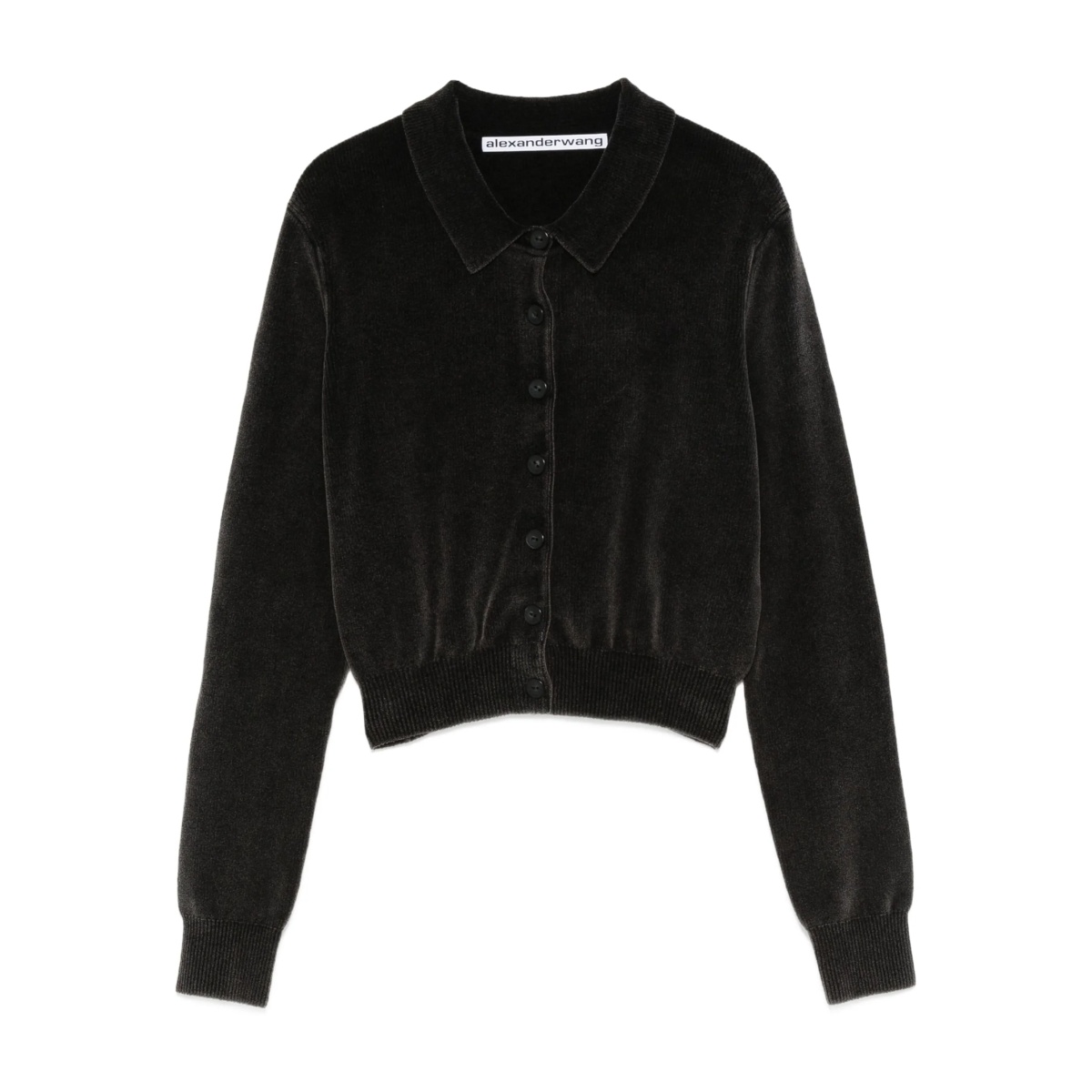 collared cardigan