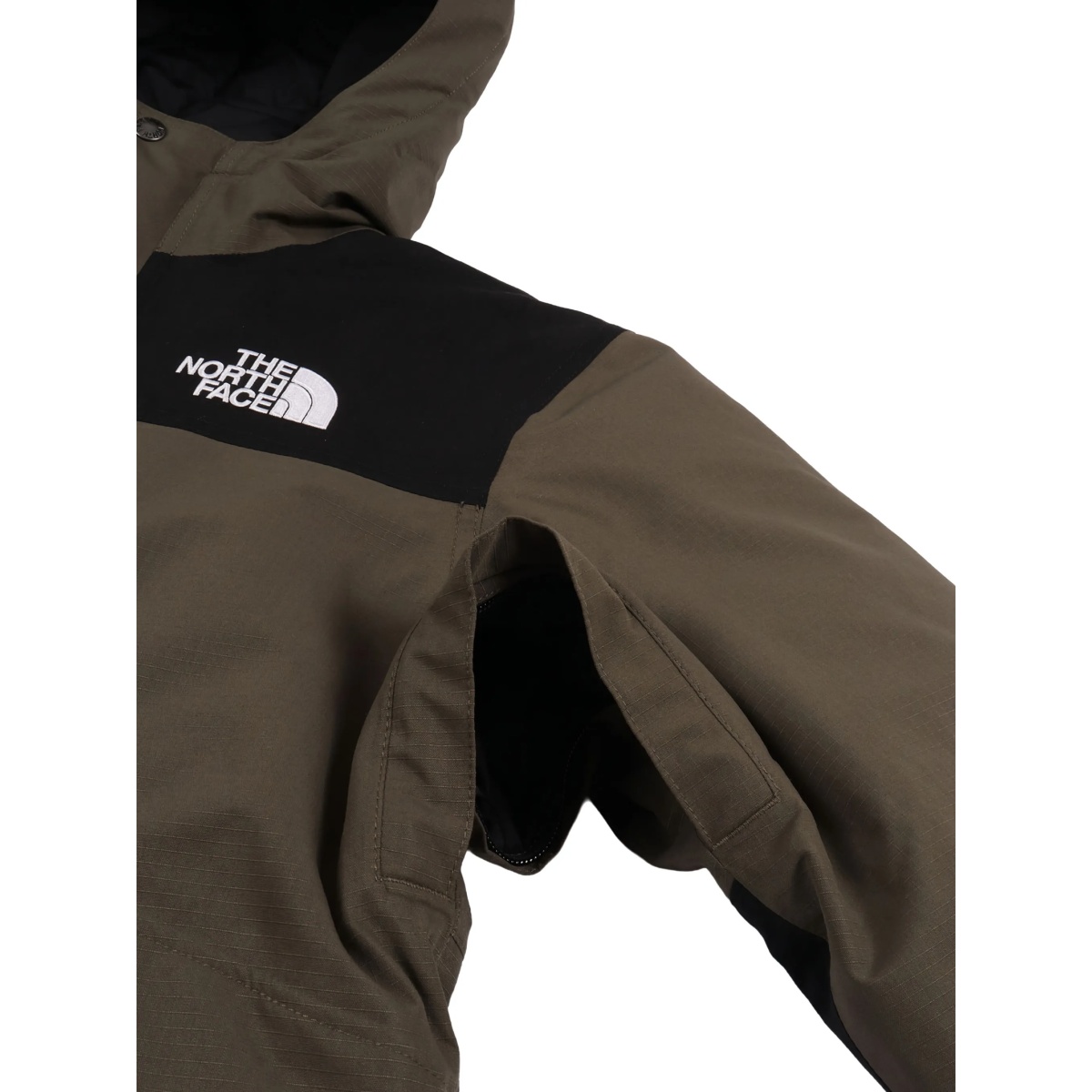 colour-block hooded jacket - Img 4