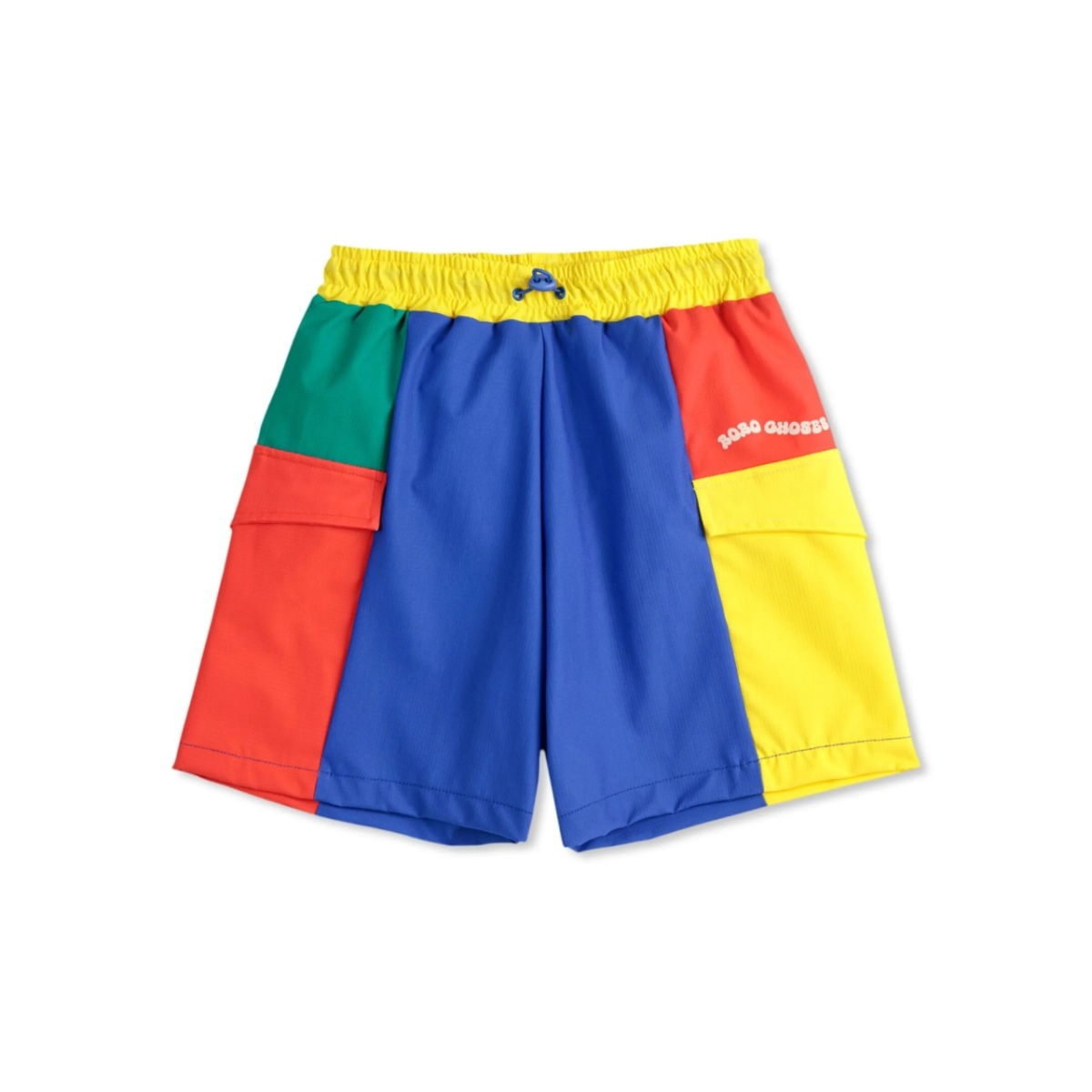 colour-block swim shorts