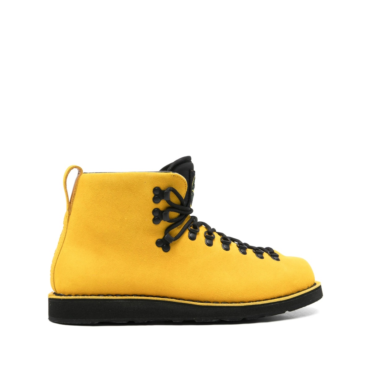 Compass-motif boots