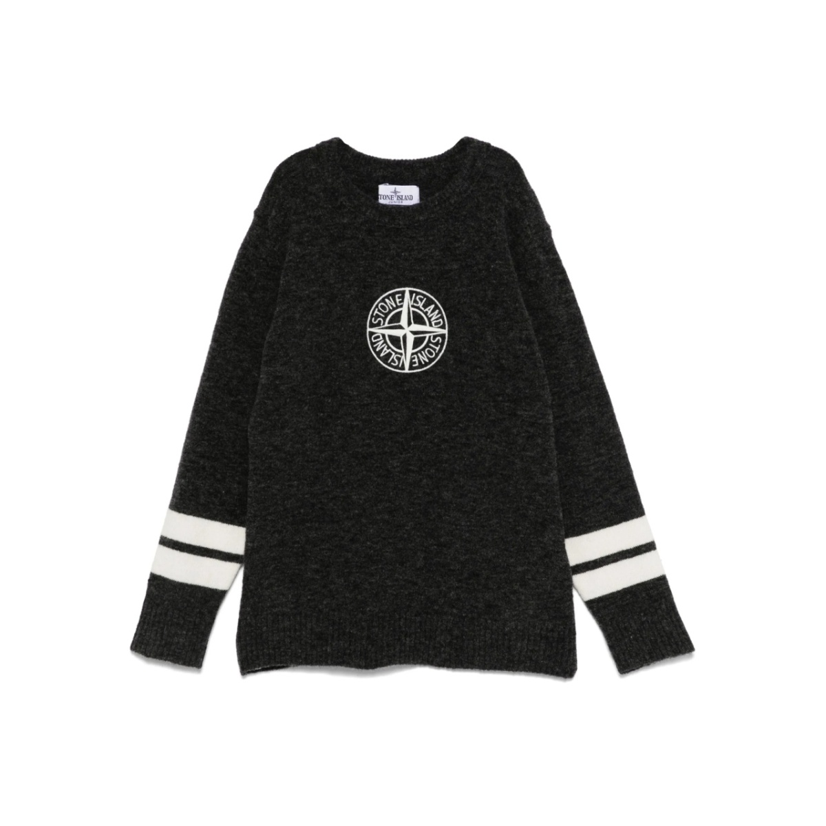Compass-motif sweater