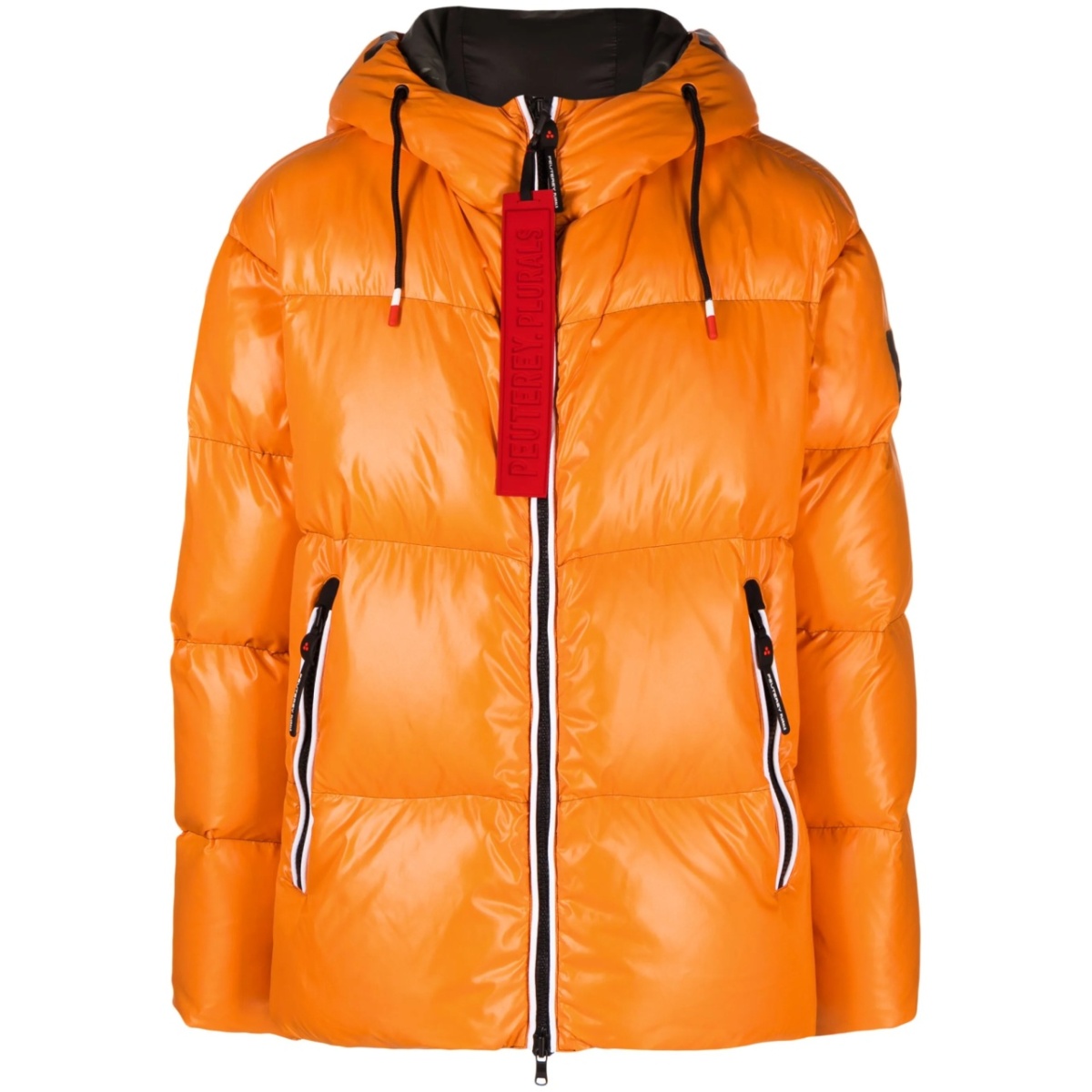 Core hooded down padded jacket