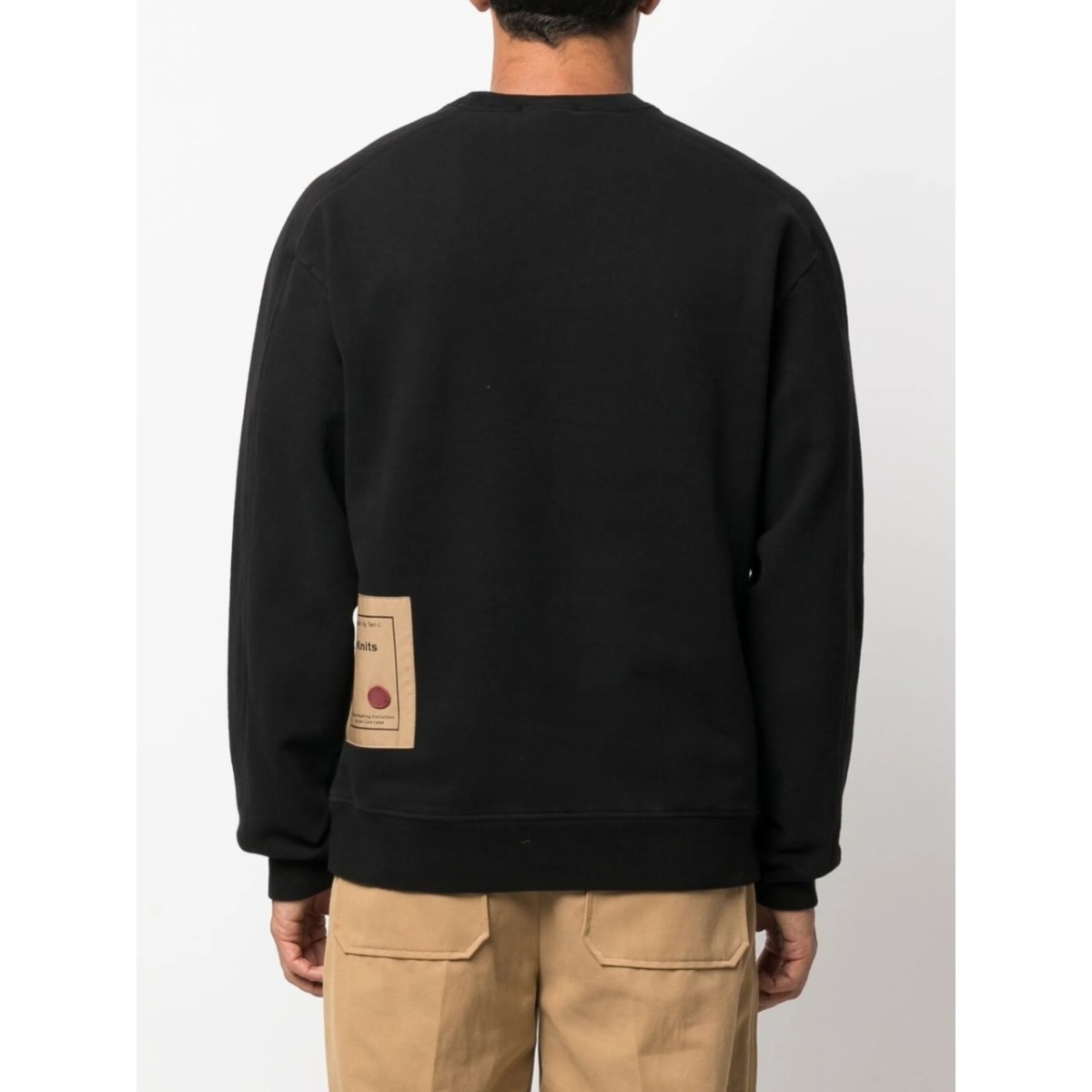 crewneck cotton sweatshirt - Img 4