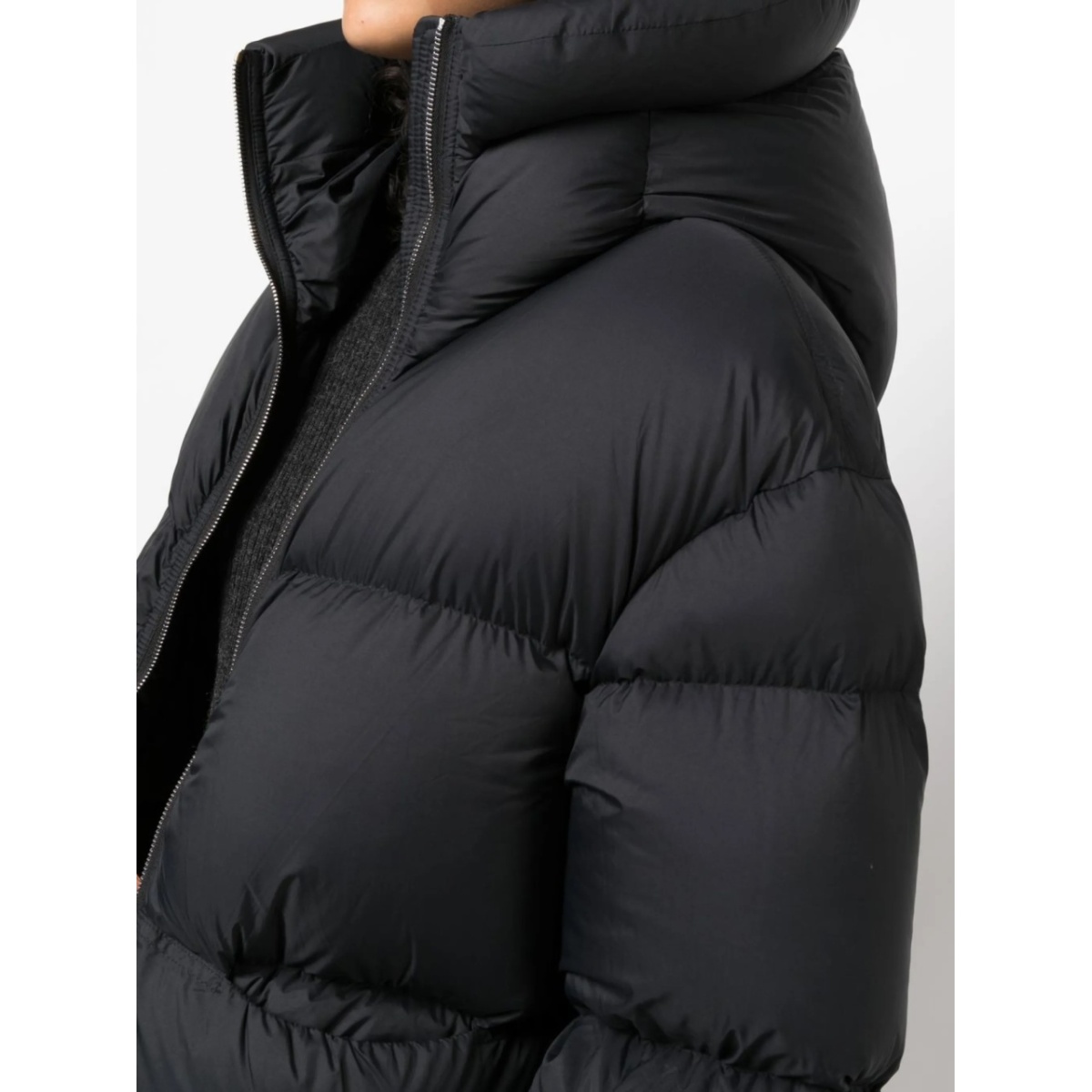 cropped puffer jacket - Img 5