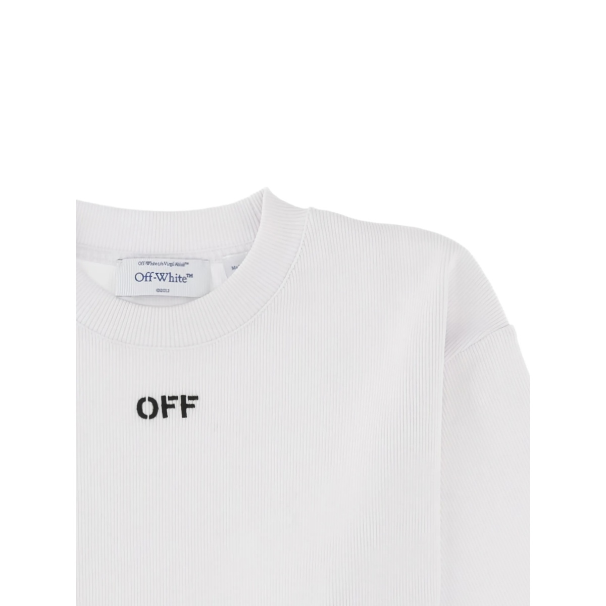 cropped ribbed top - Img 2
