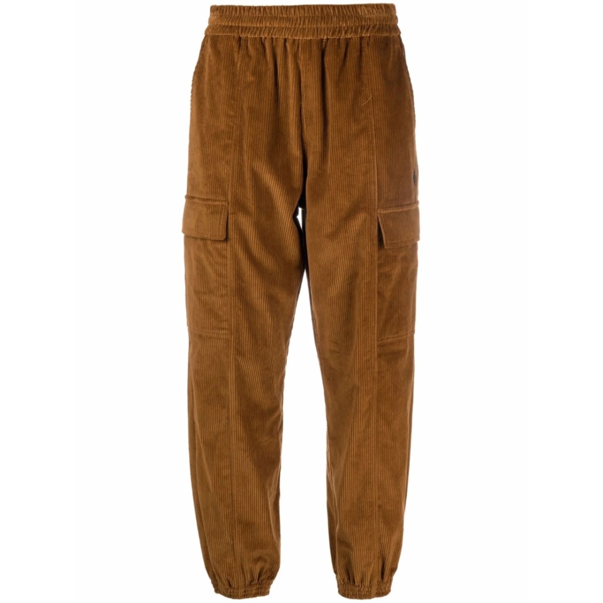 Cross corduroy track pants