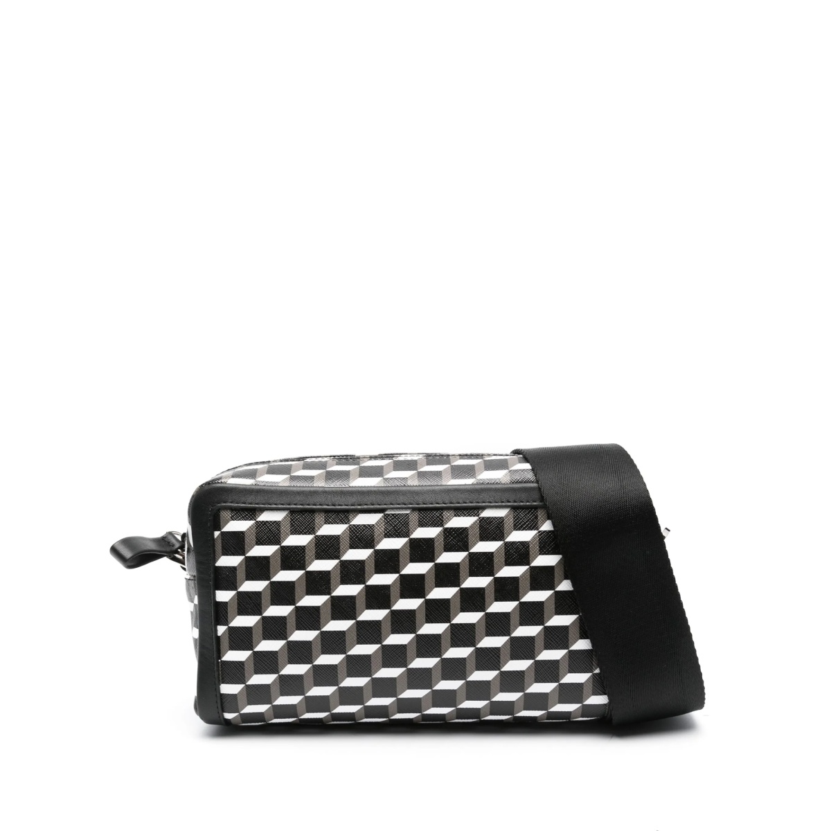 Cube Box leather shoulder bag