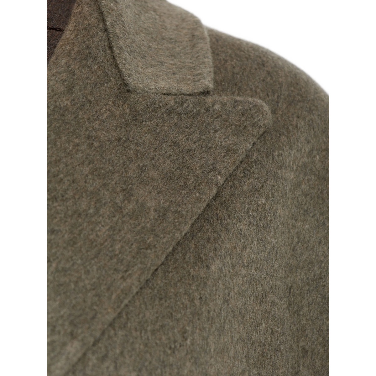 Curved Jacket for Men belted coat - Img 5