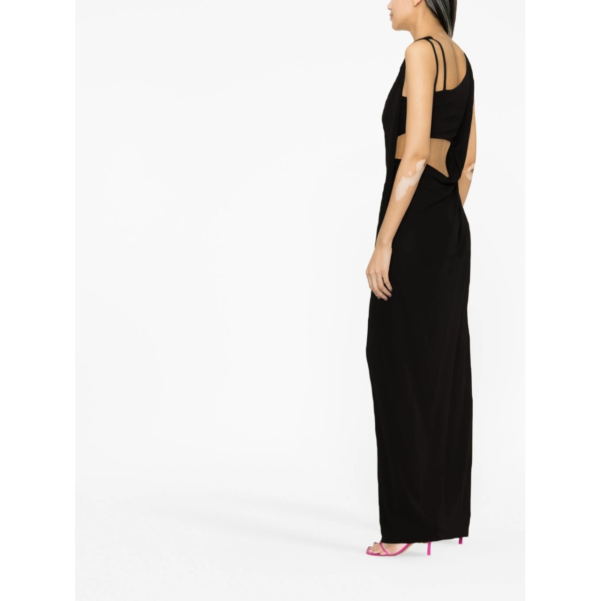 cut-out maxi dress - Img 4