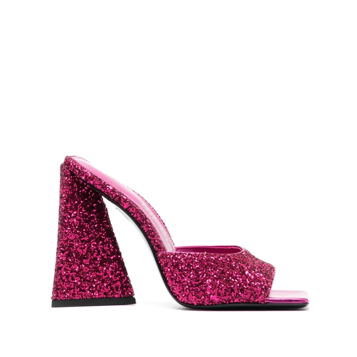Devon 115mm glitter mules