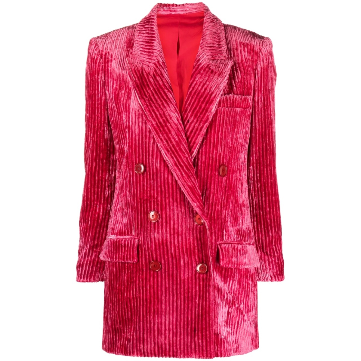Dita double-breasted corduroy blazer