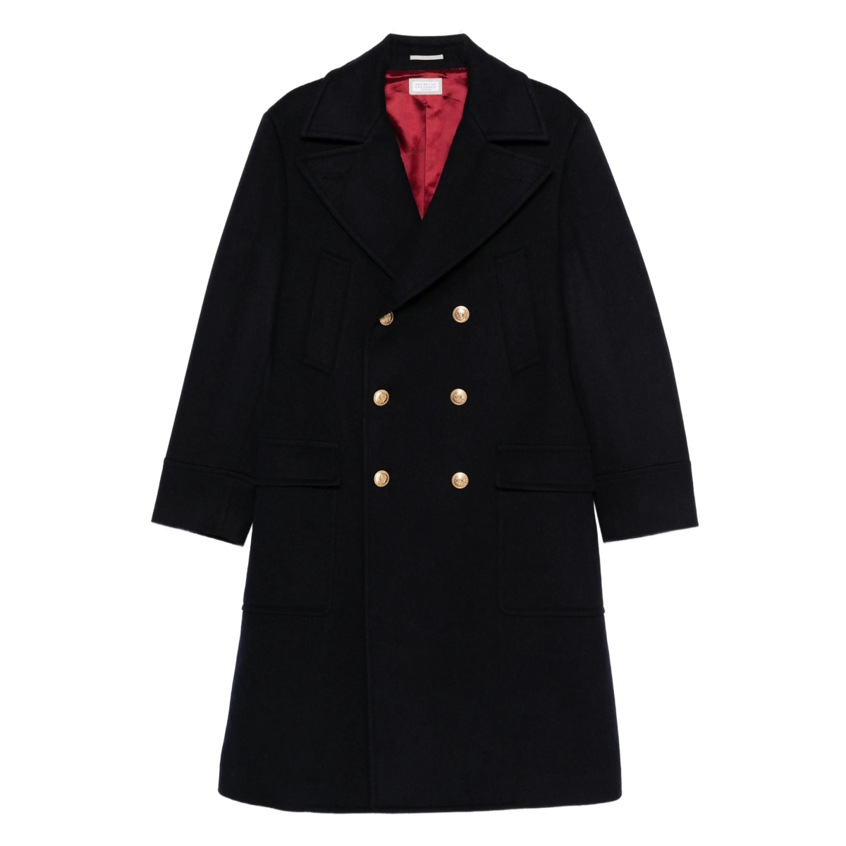double-breasted coat