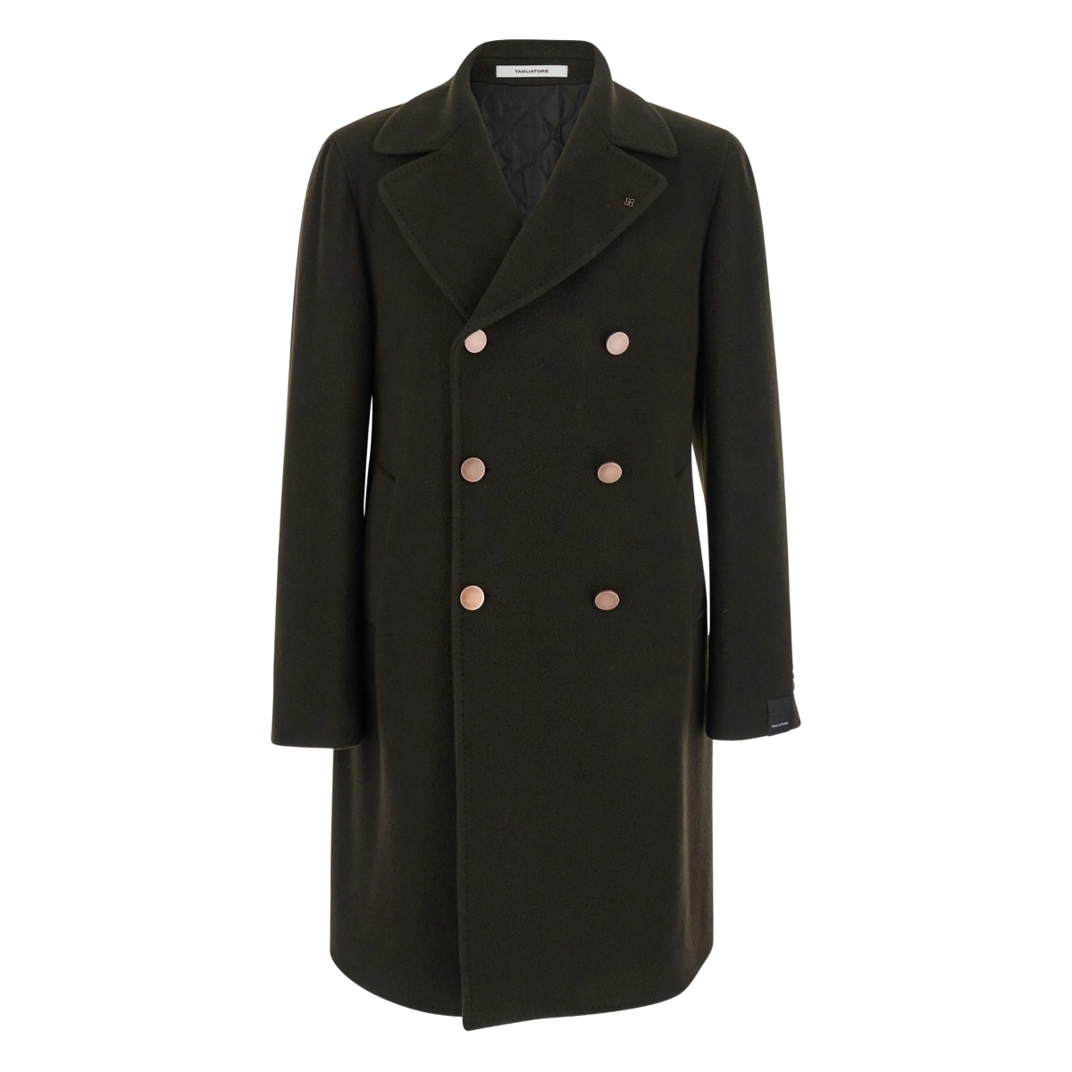 double-breasted coat