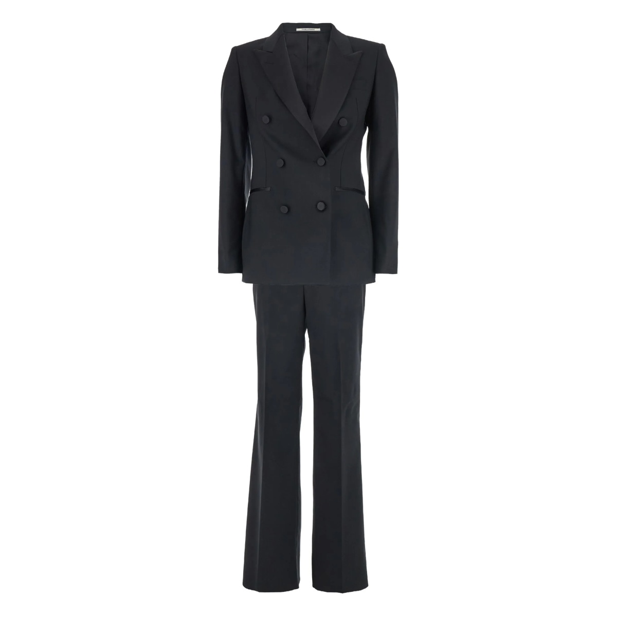 double-breasted peak-lapel suit